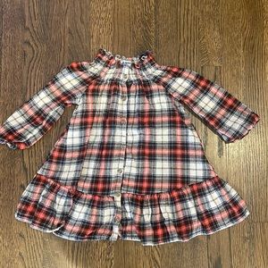 Girls Flannel Dress